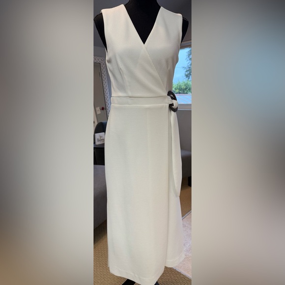 HUTCH from Anthropologie Waffle Knit Wrap Dress Small - Picture 1 of 10